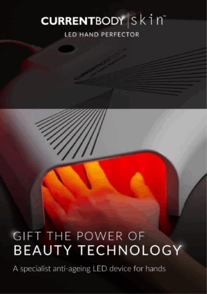 CurrentBody  LED Hand Mask- Συσκευή LED αντιγήρανσης χεριών