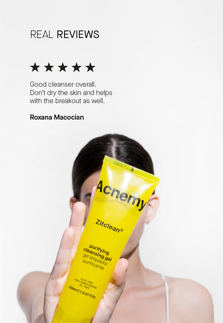 Acnemy Zitclean® – Gel Καθαρισμού για Δέρμα με Τάση Ακμής - Image 2
