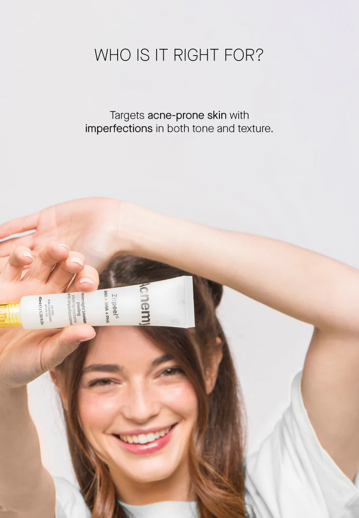 Acnemy Zitpeel® – Soft Peeling για δέρμα με τάση ακμής (AHA + BHA + PHA) - Image 9