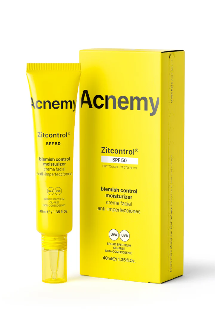 Acnemy Zitcontrol® SPF 50 – Αντηλιακή Κρέμα Ενυδάτωσης για Ακνεϊκά Δέρματα - Image 3