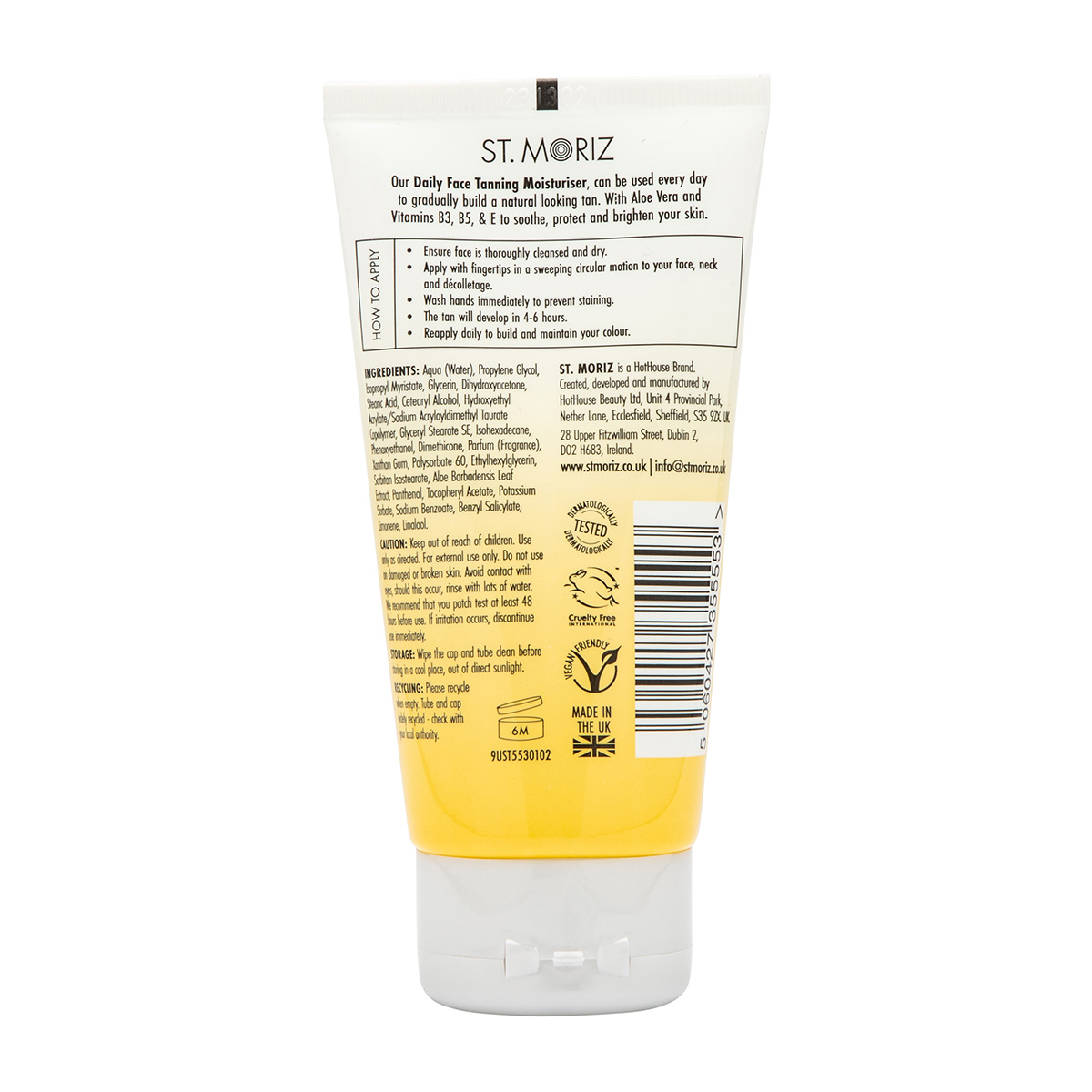 St. Moriz Daily Face Tanning Moisturiser – Light - Image 2