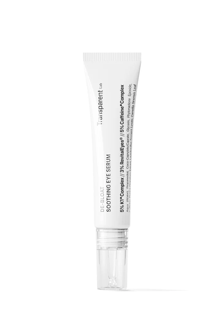 TRANSPARENT LAB De-Bloat Soothing Eye Serum