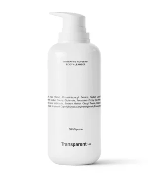 Hydrating Glycerin Body Cleanser | Transparent Lab Απαλό Ενυδατικό Αφρόλουτρο με 50% Γλυκερίνη