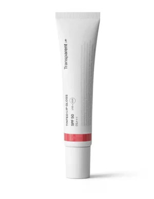 TRANSARENT LAB Τinted Lip Gloss Rose – Ενυδατικό Balm Χειλιών με Χρώμα & SPF50