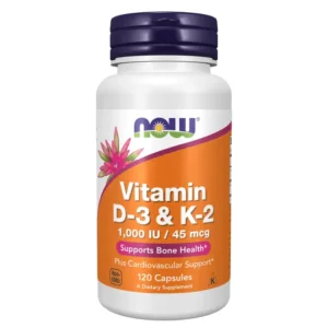NOW Vitamin D3 & K2 (1.000 IU / 45 mcg)