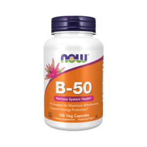 Now Foods B-50 Complex – 100 Φυτικές Κάψουλες