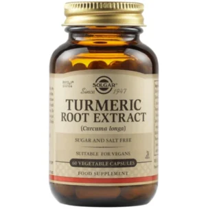 Solgar Turmeric Root Extract 60 φυτικές κάψουλες