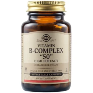 Solgar Vitamin B-Complex “50” – 50 φυτοκάψουλες