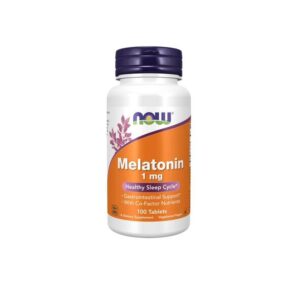 NOW Melatonin 1mg – 100 tablets