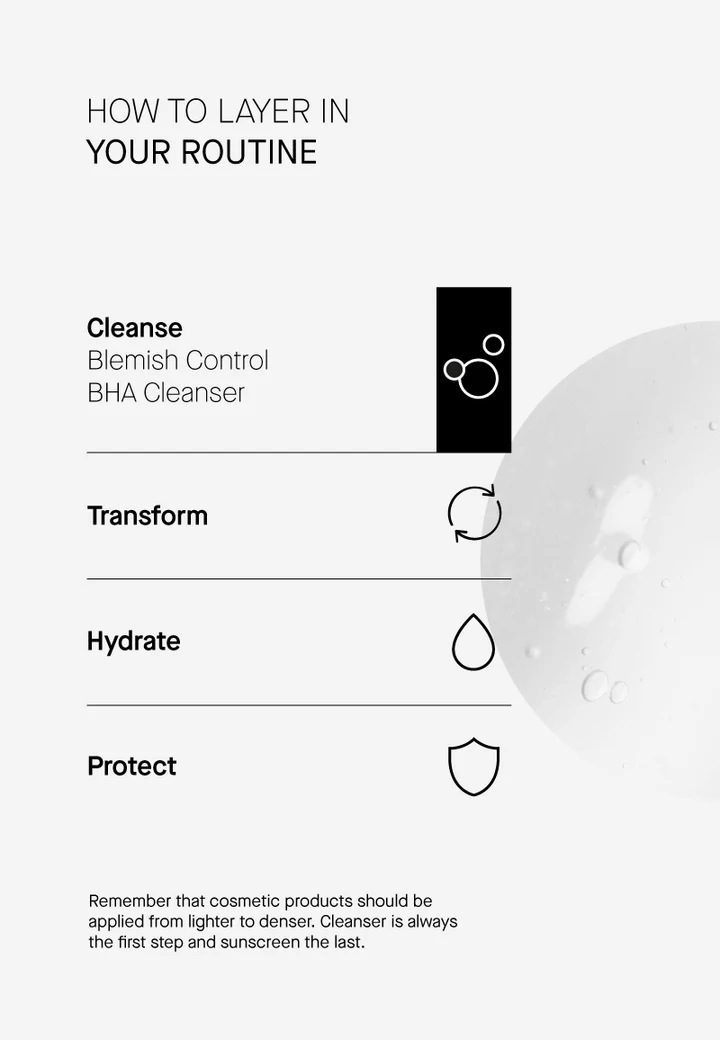Blemish Control BHA Cleanser pH 3.5 – Καθαριστικό Προσώπου με Σαλικυλικό Οξύ για Ενήλικη Ακμή (150 ml) - Image 4