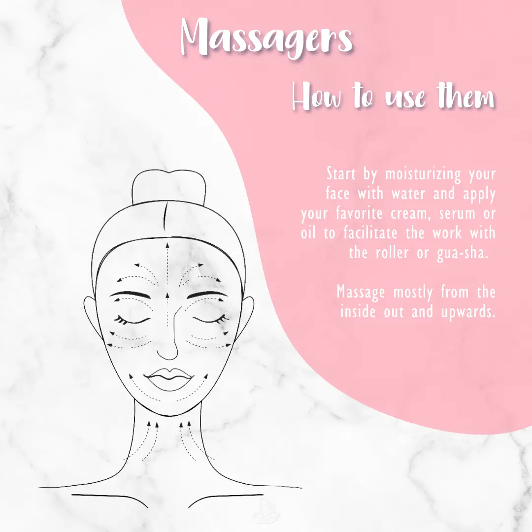 SkinReset Tools – Rose Quartz Gua Sha “Pumpkin” - Image 3