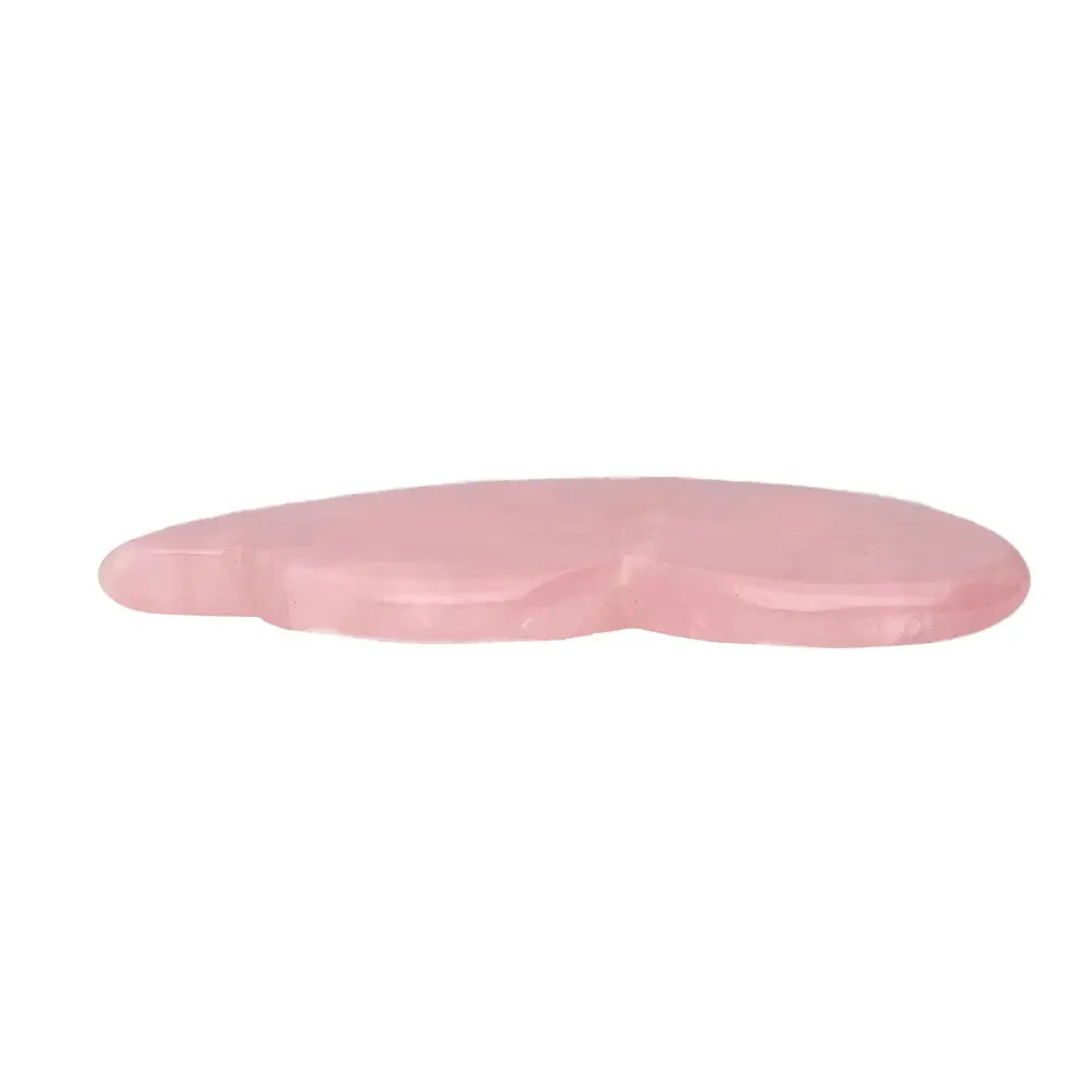 SkinReset Tools – Rose Quartz Gua Sha “Pumpkin” - Image 6