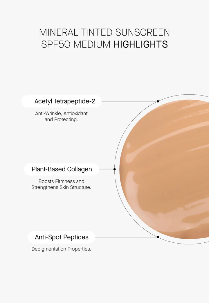 Transparent Lab Mineral Sunscreen Medium SPF50 (100ml) - Image 5