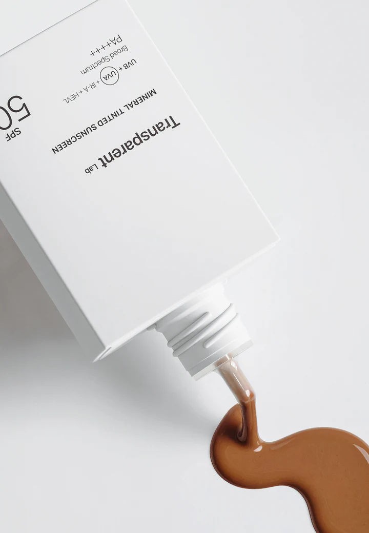 Transparent Lab Mineral Sunscreen Dark SPF50 (100ml) - Image 10