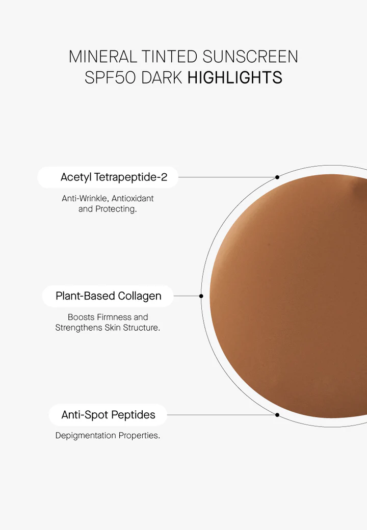 Transparent Lab Mineral Sunscreen Dark SPF50 (100ml) - Image 5