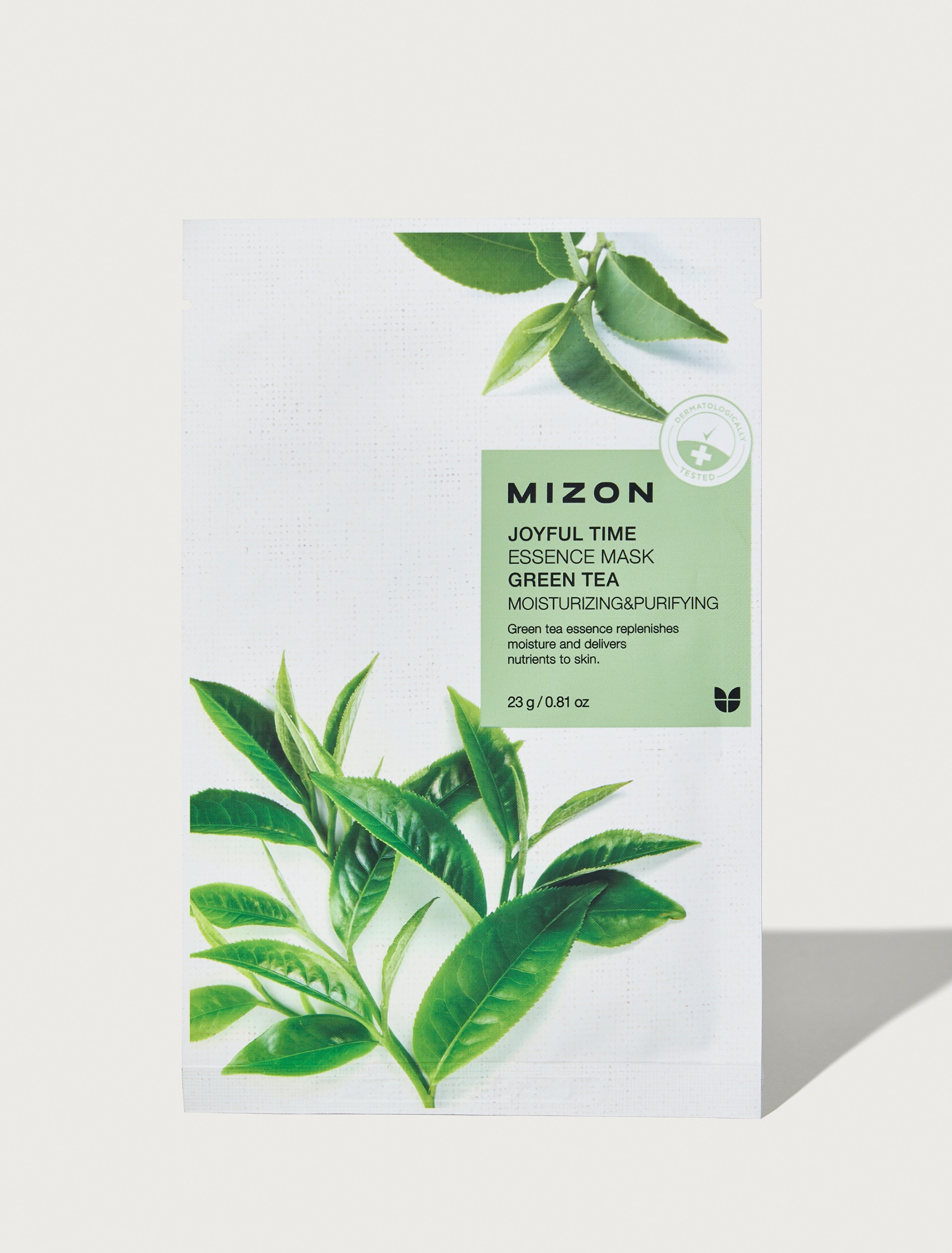 Mizon Joyful Time Essence Mask Green Tea – Ενυδατική & Καταπραϋντική Μάσκα Προσώπου - Image 6