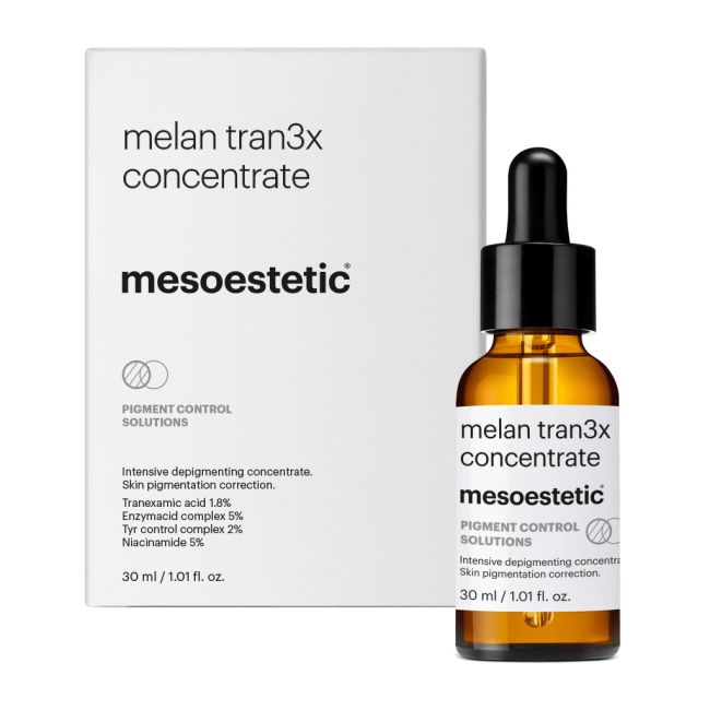 Mesoestetic Melan Tran3x Concentrate – Εντατικός ορός για δυσχρωμίες, μέλασμα και πανάδες - Image 5